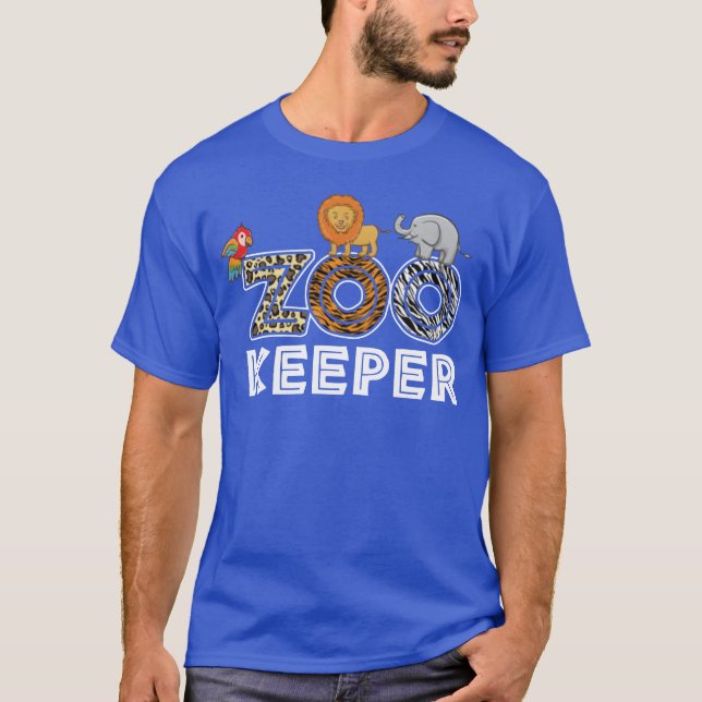 Camiseta Zookeeper para el chico de Halloween (Anverso)