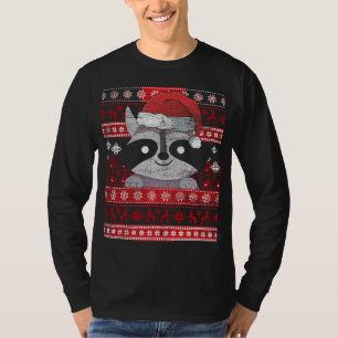 Camiseta Zookeeper Raccoon Regalos Navidades feos Racoon