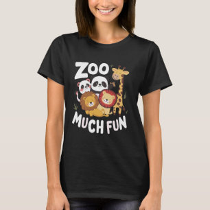 Camiseta Zookeeper Safari Zoo Animales divertidos Panda Lio