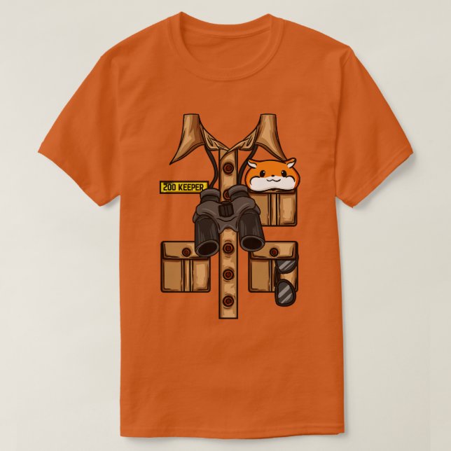 Camiseta Zookeeper Savanna Africa Africa (Diseño del anverso)