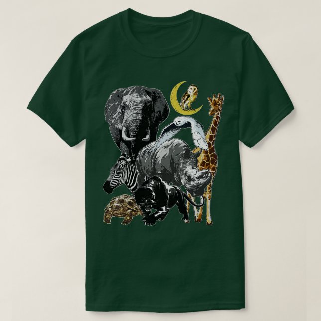 Camiseta Zookeeper vestume Jungle Animales Safari Cumpleaño (Diseño del anverso)