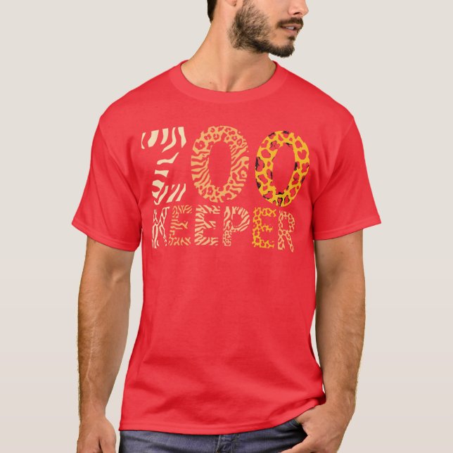 Camiseta Zookeeper Zoo Animals Safari Zoo Keeper - design 2 (Anverso)