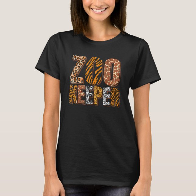 Camiseta Zookeeper Zoo Keeper Zoologist_1 (Anverso)
