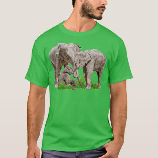 Camiseta Zookeeper zoólogo de la familia del elefante Safar