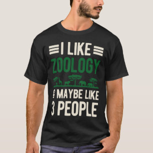 Camiseta Zoología divertida