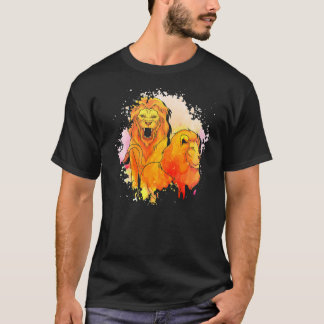 Camiseta Zoológico Animal Leon Africa Safari Animal Lion