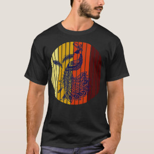 Camiseta Zoológico Animal Ornamental Bird Gift Peacock