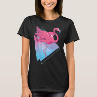 Camiseta Zoológico Animal Tropical Bird 80 Vaporwave Estéti