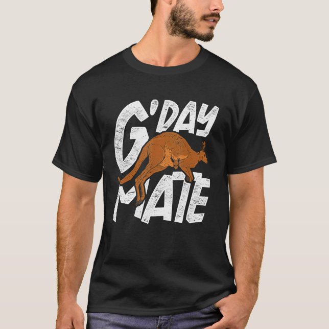 Camiseta Zoológico australiano animal G Day Mate Australia  (Anverso)