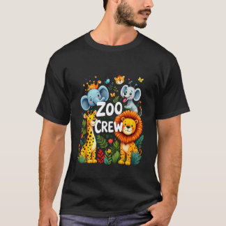 Camiseta Zoológico CREW Animales del Zoológico 1