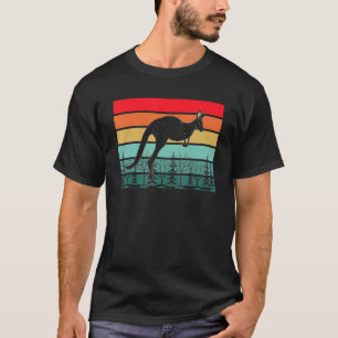 Camiseta Zoológico de Australia Retro Animal Kangaro