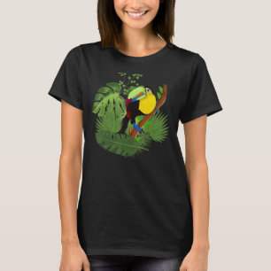 Camiseta Zoológico de aves Tropicales Exótico Turístico