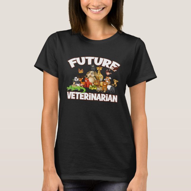 Camiseta Zoológico de Cute Veterinaria (Anverso)