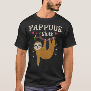 Camiseta Zoológico de Humor Gráfico Mens Sloth Animal Pappo