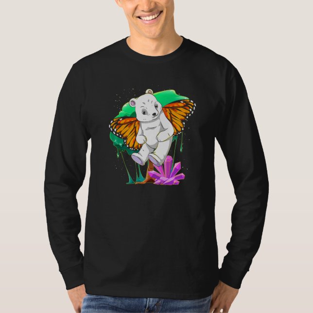 Camiseta Zoológico de insectos de animales árticos Mariposa (Anverso)