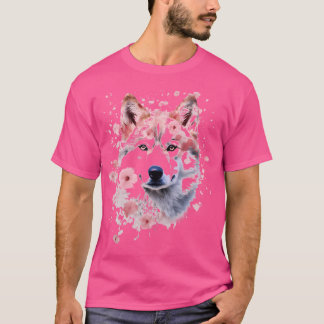 Camiseta Zoológico de la Naturaleza Animal de Wolf Resumen 