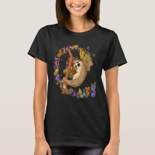 Camiseta Zoológico de Mariposa Animal Magical Tropical Sloe