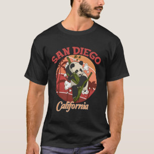 Camiseta Zoológico de San Diego Panda del estado de Califor