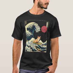 Camiseta Zoológico Kanagawa Japonés de Fox Wave Funny Surf 