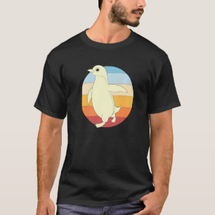 Camiseta Zoológico Retro Animal Bird Antártida Penguin