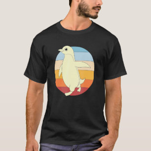 Camiseta Zoológico Retro Animal Bird Antártida Penguin