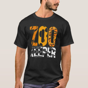 Camiseta Zoológico retro gráfico de Animal Keeper Zoo