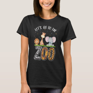 Camiseta Zoológico Trip Birthday Animal
