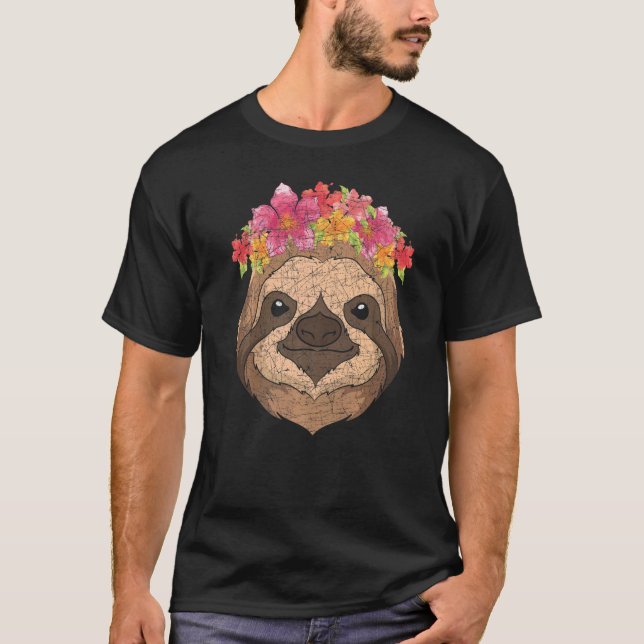 Camiseta Zoológico Tropical Animal Flor Slots (Anverso)