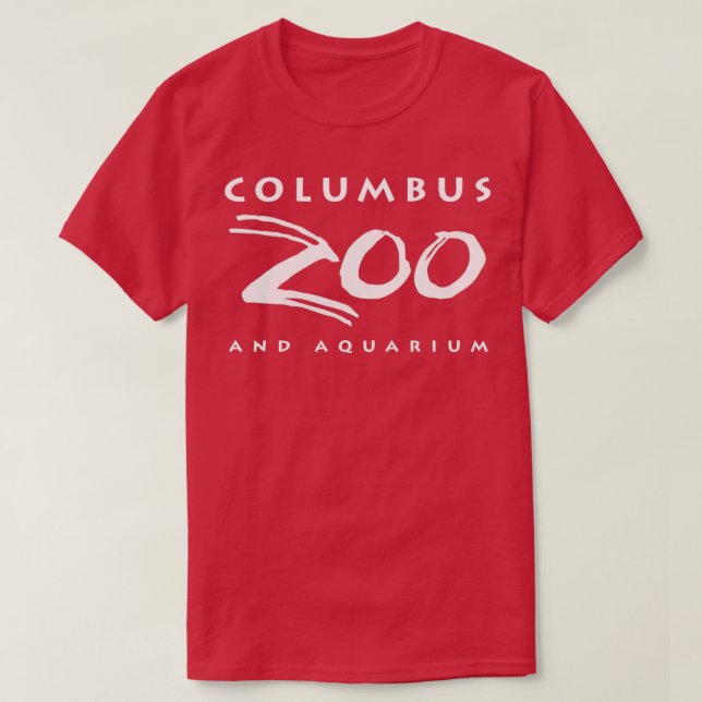 Camiseta Zoológico Y Acuario De Columbus (Diseño del anverso)