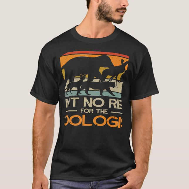 Camiseta Zoologist Zookeeping Wildlife Zoology Zoo Employee (Anverso)