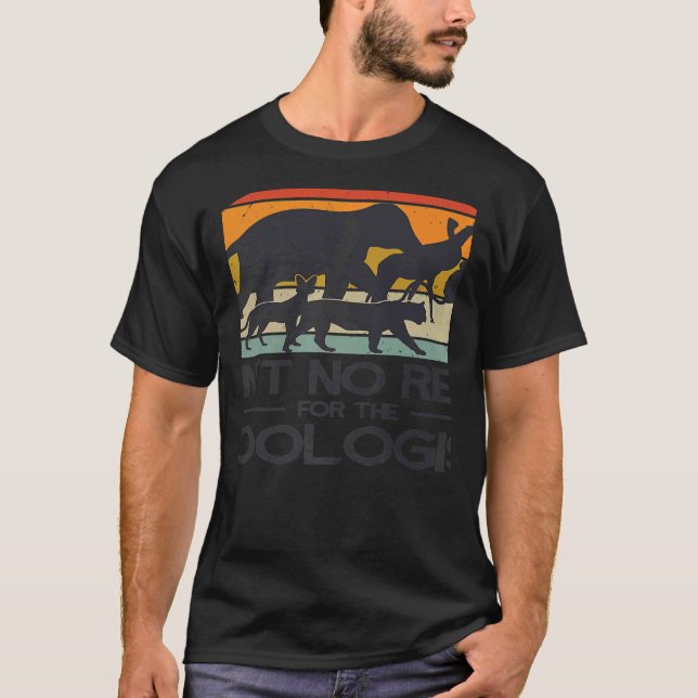 Camiseta Zoologist Zookeeping Wildlife Zoology Zoo Employee (Anverso)