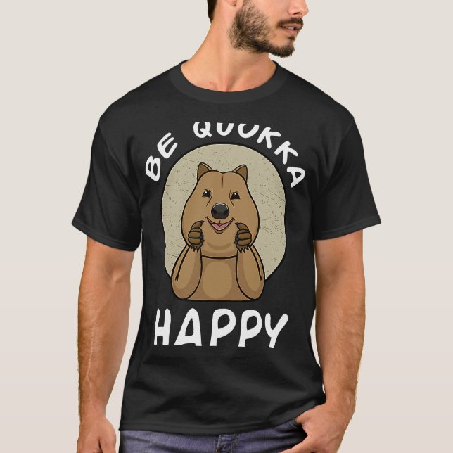 Camiseta Zoólogo australiano zoológico de Quokka Zookeeper  (Anverso)
