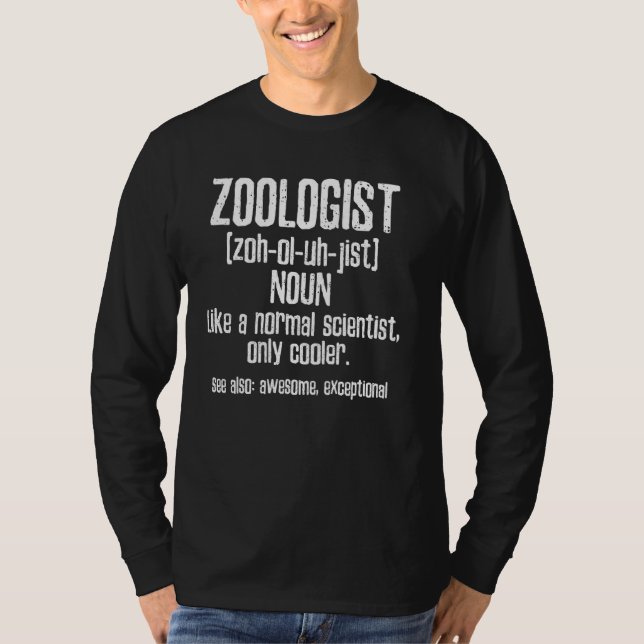 Camiseta Zoólogo Científico de Guay (Anverso)