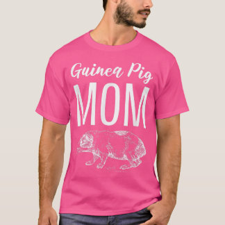 Camiseta Zoólogo de mamá de cerdo de Guinea 2284