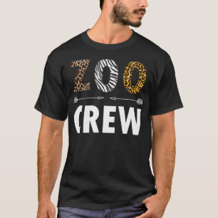 Camiseta Zoólogo de Safari de la tripulación zoológica