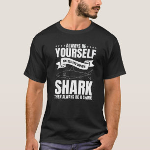 Camiseta Zoólogo de tiburón blanco grande Pez depredador má
