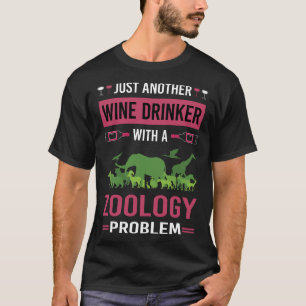 Camiseta Zoólogo de Zoología del Drinker de Vino