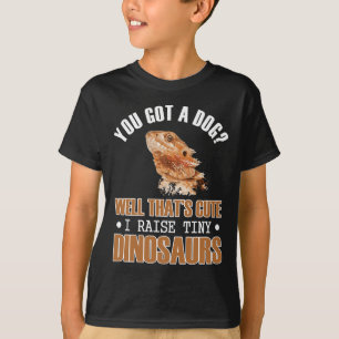 Camiseta Zoólogo del Reptile del Dragón con la culata Din