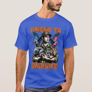 Camiseta Zoólogo Friendo Wildlife Animal Lover Zoology gi