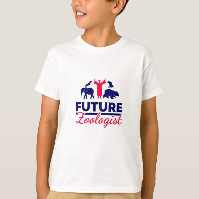Camiseta Zoólogo futuro (Anverso)