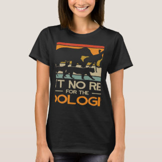 Camiseta Zoólogo Mantenimiento de zoológico Vida silvestre 