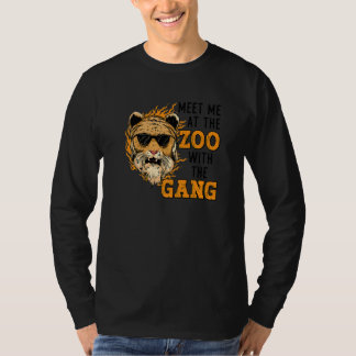 Camiseta Zoólogo Mantenimiento de zoológicos Vida silvestre