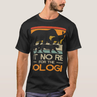 Camiseta Zoólogo Mantenimiento de zoológicos Vida silvestre