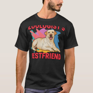 Camiseta Zoólogo Mejor Amigo Labrador Recuperador Perro Mam