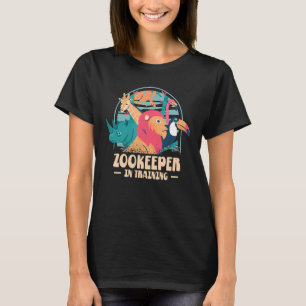 Camiseta Zoólogo Zoológico de Conservación de la Vida Silve