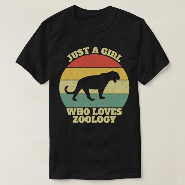 Camiseta Zoólogo Zoólogos Chica Mujeres Chicas Playerin Gif (Diseño del anverso)
