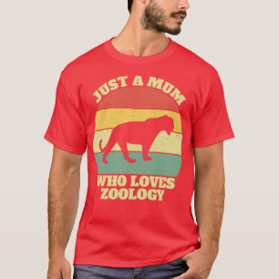 Camiseta Zoólogo Zoólogos Mamá Madre Mamá diciendo regalo