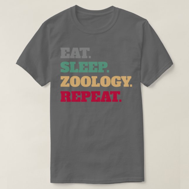 Camiseta Zoólogos Hobby Profession Zoólogo Gift Idea (Diseño del anverso)