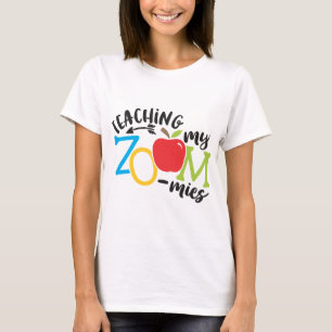 Camiseta Zoom La enseñanza de mis Zoomies Maestros Homescho