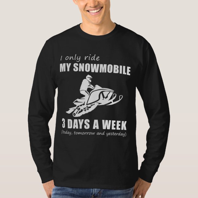 Camiseta Zoom y Chuckle - Yo sólo me llevo mi Snowmobile 3  (Anverso)